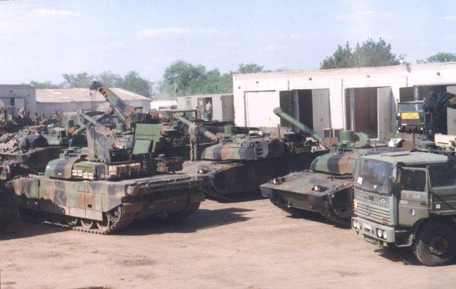 Французские танки в степях Украины