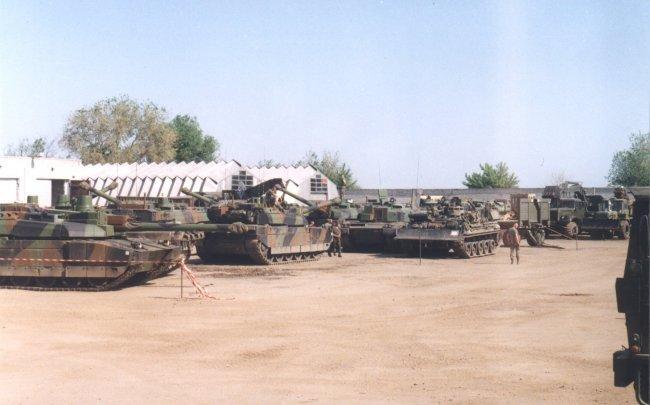 Французские танки в степях Украины