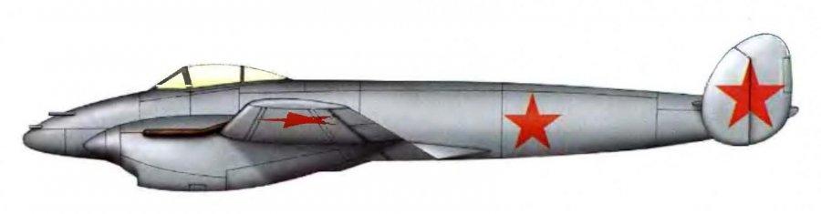 Истребитель ОКБ ХАЗ - Грушин Гр-1 (ИДС). СССР. 1940 год Истребитель ОКБ ХАЗ - Грушин Гр-1 (ИДС). СССР. 1940 год