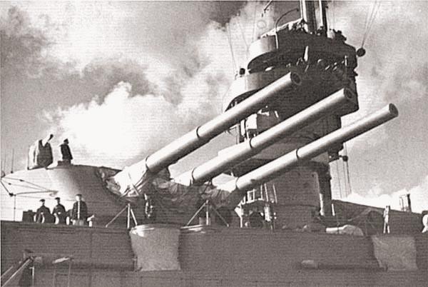 Линкоры против батарей операции эскадры КБФ в Биёркском архипелаге