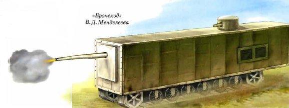 Необычные танки Росcии и СССР. Танк Менделеева