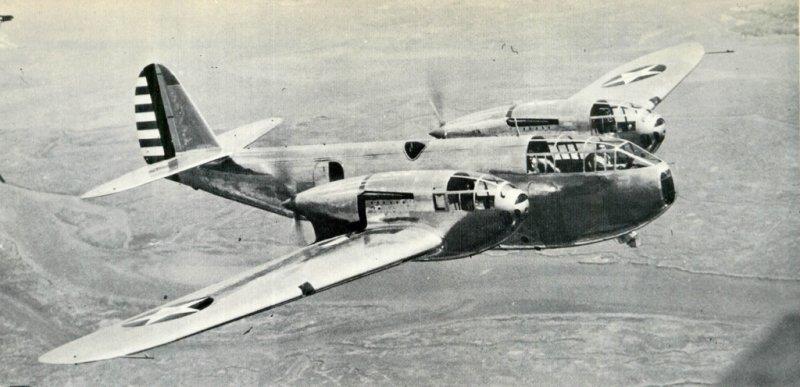 Тяжелый истребитель Bell YFM-1 Airacuda (США) Тяжелый истребитель Bell YFM-1 Airacuda (США)