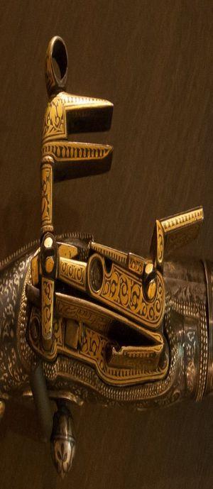 Кавказский кремневый замок