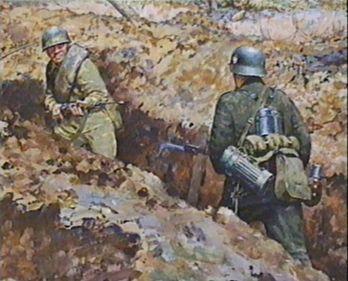 Как рядовой Ищенко заколол штыком семерых немцев () Как рядовой Ищенко заколол штыком семерых немцев