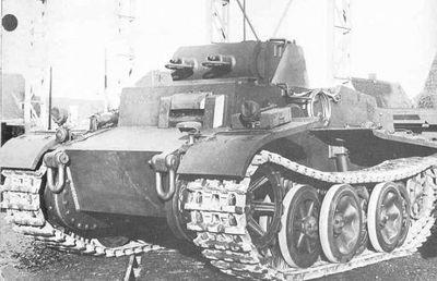 Немецкий авиадесантный танк VK601 (Pz Kpfw I Ausf C)