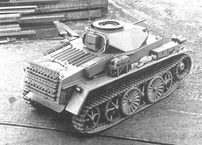 Немецкий авиадесантный танк VK601 (Pz Kpfw I Ausf C)
