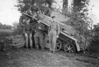 Немецкий авиадесантный танк VK601 (Pz Kpfw I Ausf C)