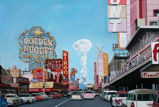 Ядерное шоу над Лас-Вегасом, 1953 г.