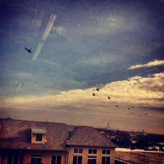 Военные вертолёты над Нью-Йорком и Нью-Джерси. К чему готовится Америка?