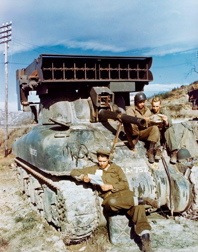 Британская и американская реактивная артиллерия Второй мировой