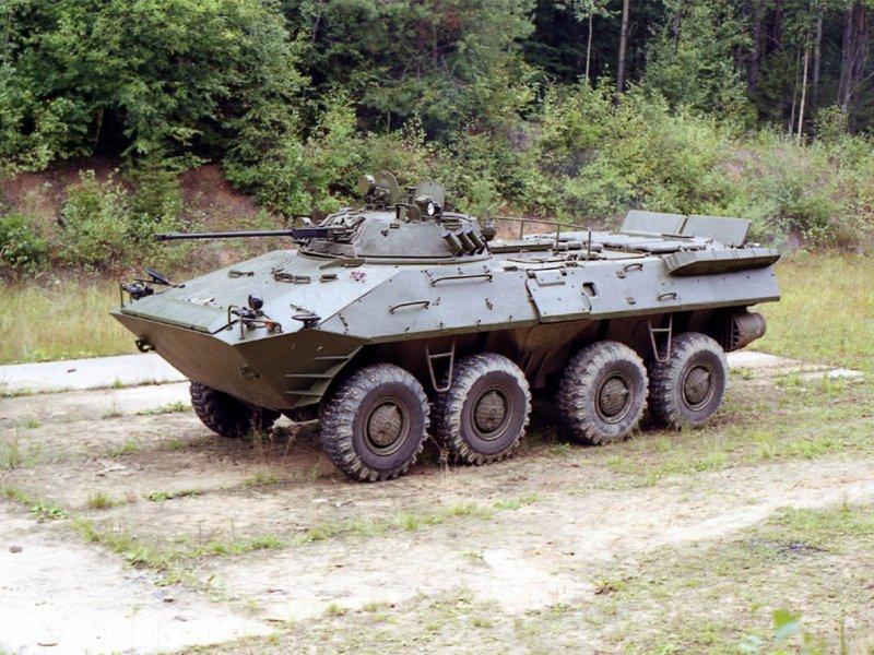 Вооружение отечественных бронетранспортеров