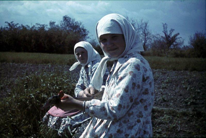 Фотограф Франц Грассер в Белгородской области. 1943