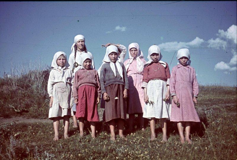 Фотограф Франц Грассер в Белгородской области. 1943