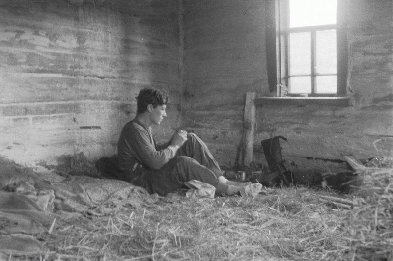 Фотограф Франц Грассер в Белгородской области. 1943