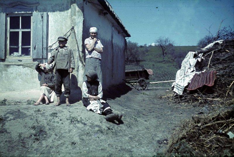 Фотограф Франц Грассер в Белгородской области. 1943
