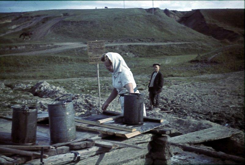 Фотограф Франц Грассер в Белгородской области. 1943