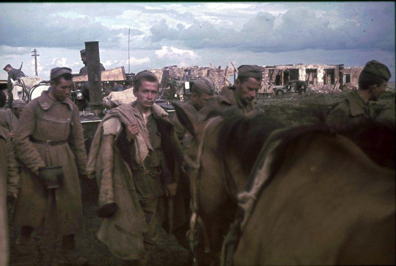 Фотограф Франц Грассер в Белгородской области. 1943