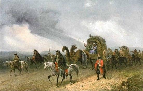 Шагин-Гирей. Сокол, убитого двуглавым орлом