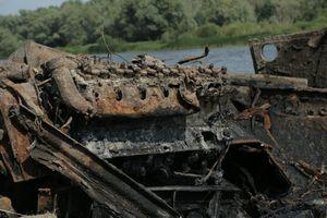 Со дна Дона подняли советский танк КВ-1 () Со дна Дона подняли советский танк КВ-1