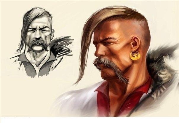 Почему запорожские казаки носили длинные чубы?