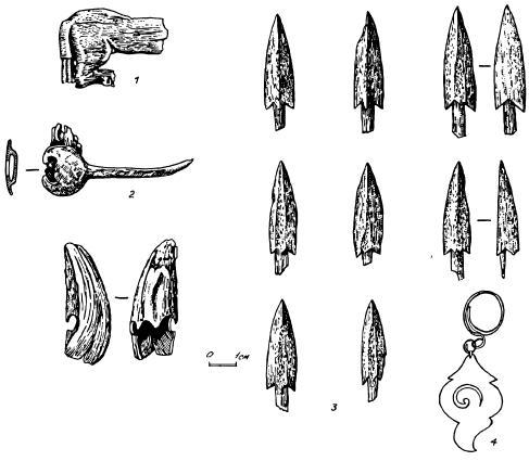 Инвентарь из детского погребений кургана 2