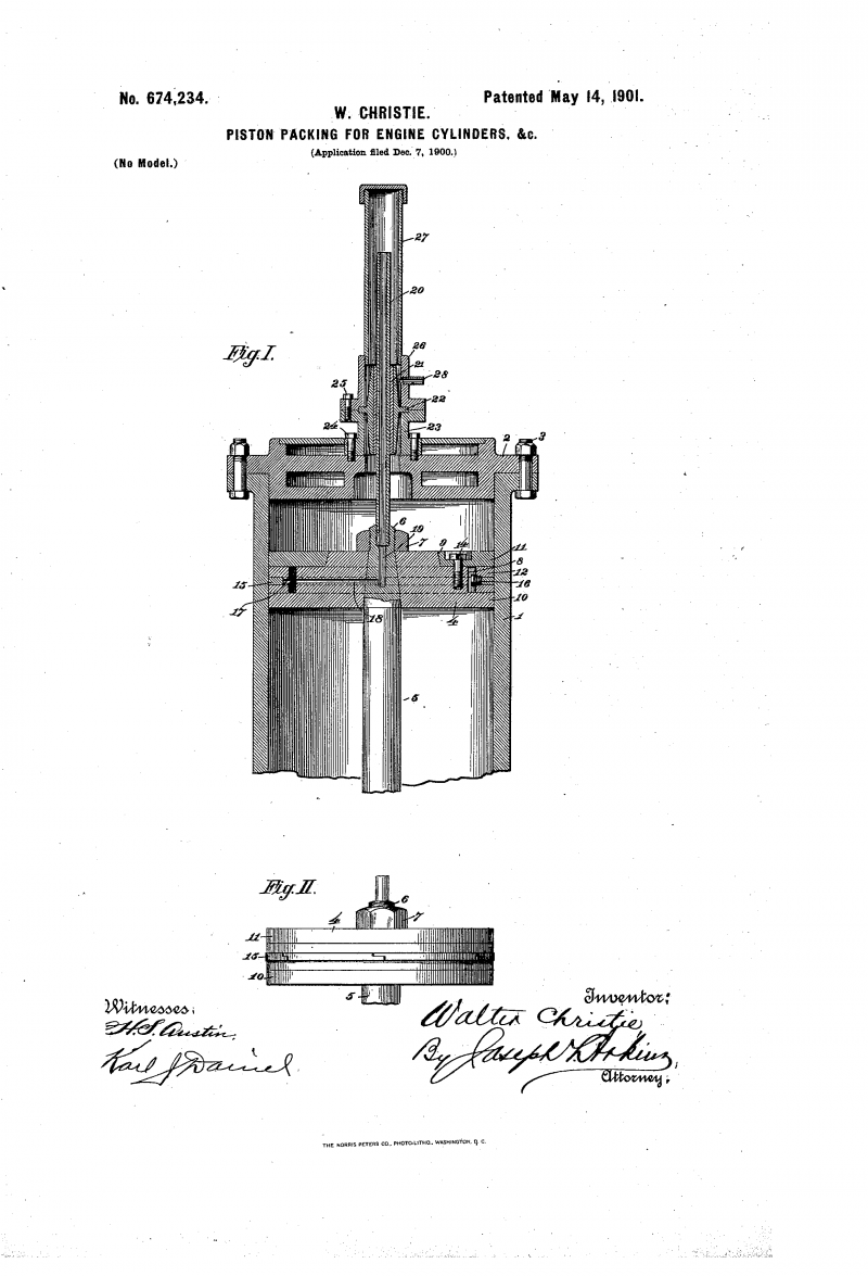 Джон Уолтер Кристи и его танки () Джон Уолтер Кристи и его танки