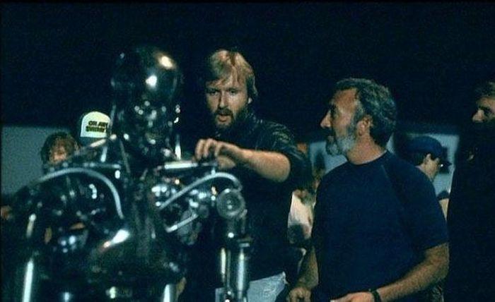 Фотографии со съемок Терминаторов