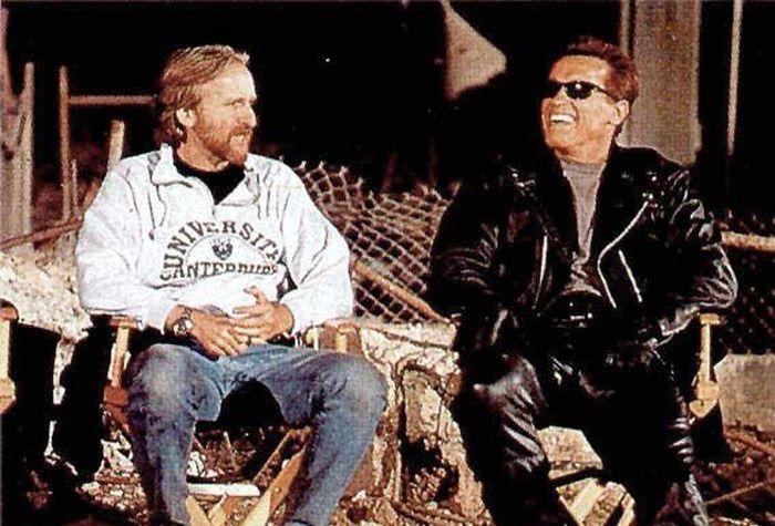 Фотографии со съемок Терминаторов