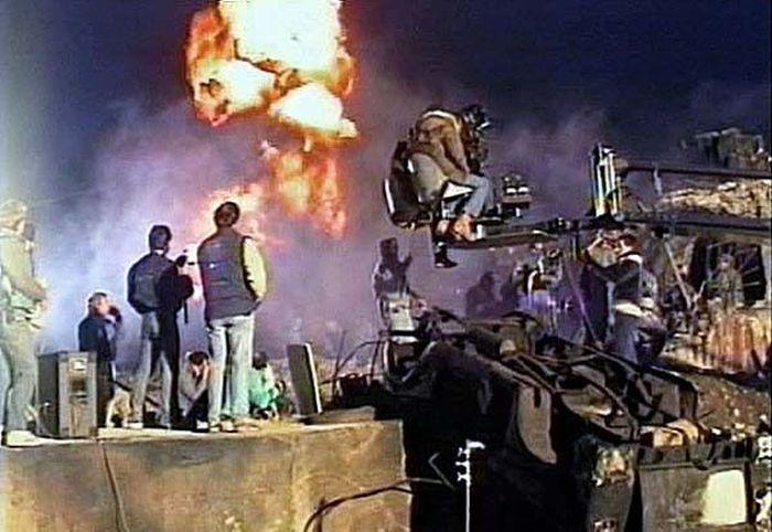 Фотографии со съемок Терминаторов