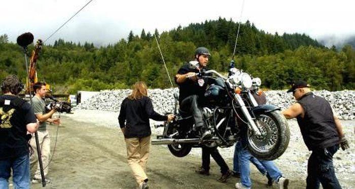 Фотографии со съемок Терминаторов