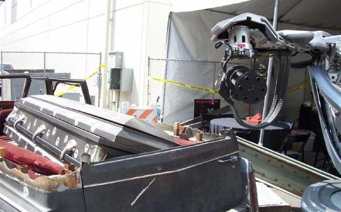 Фотографии со съемок Терминаторов