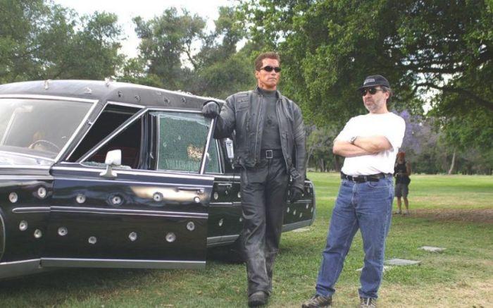 Фотографии со съемок Терминаторов