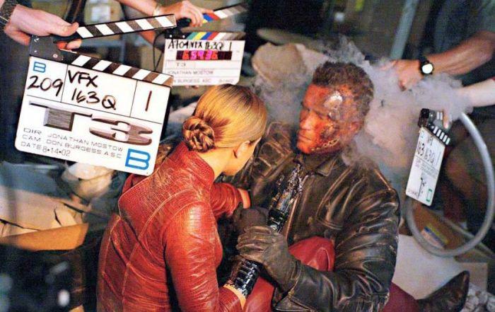 Фотографии со съемок Терминаторов