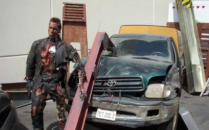 Фотографии со съемок Терминаторов