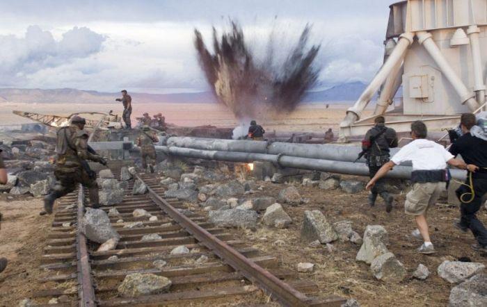 Фотографии со съемок Терминаторов