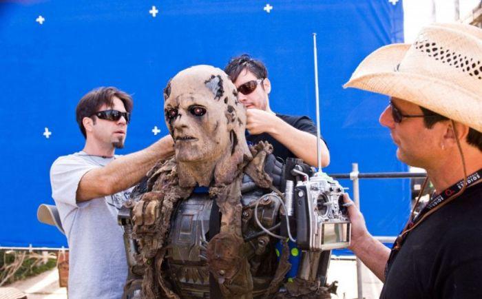 Фотографии со съемок Терминаторов