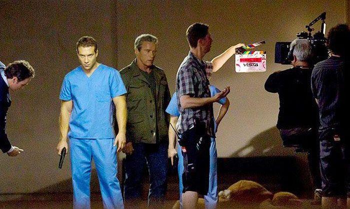 Фотографии со съемок Терминаторов