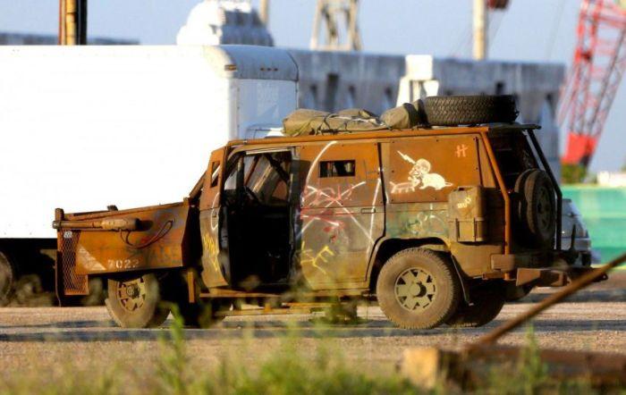 Фотографии со съемок Терминаторов