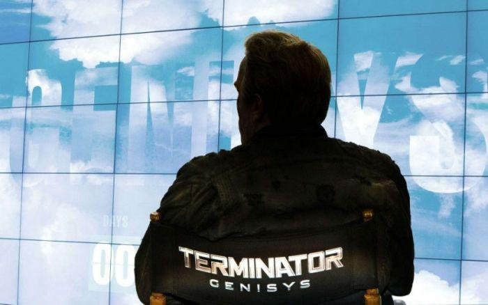 Фотографии со съемок Терминаторов