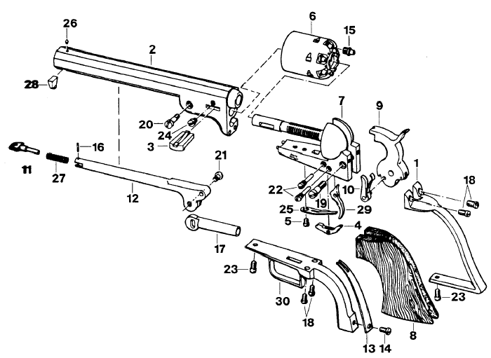 Револьвер Colt Navy 1851