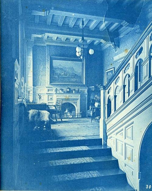 Викторианские интерьеры конца XIX века в цианотипии () Викторианские интерьеры конца XIX века в цианотипии