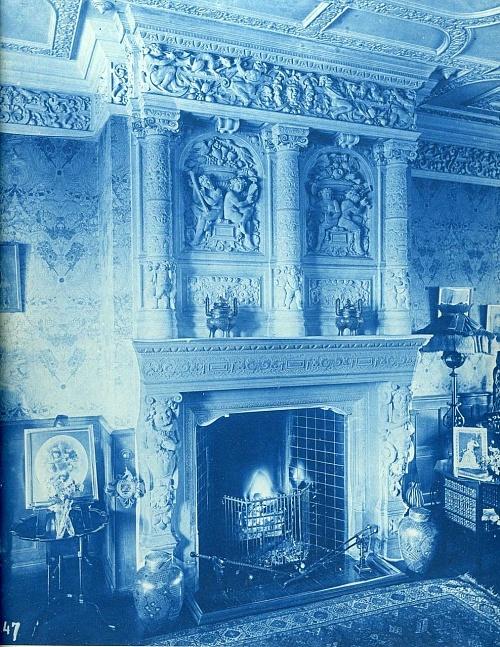 Викторианские интерьеры конца XIX века в цианотипии () Викторианские интерьеры конца XIX века в цианотипии