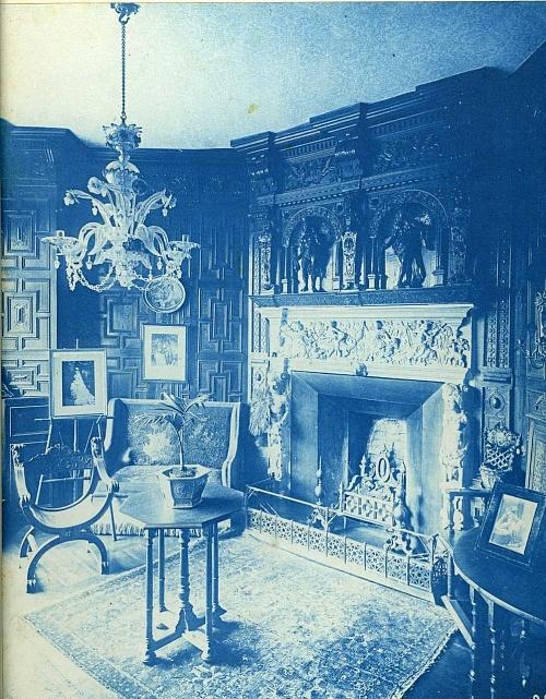 Викторианские интерьеры конца XIX века в цианотипии () Викторианские интерьеры конца XIX века в цианотипии