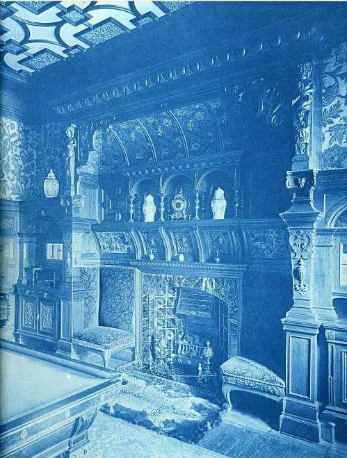 Викторианские интерьеры конца XIX века в цианотипии () Викторианские интерьеры конца XIX века в цианотипии