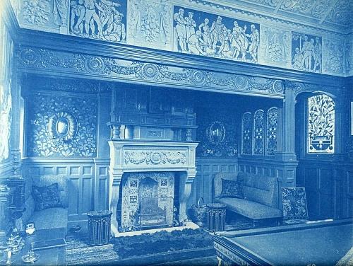 Викторианские интерьеры конца XIX века в цианотипии () Викторианские интерьеры конца XIX века в цианотипии