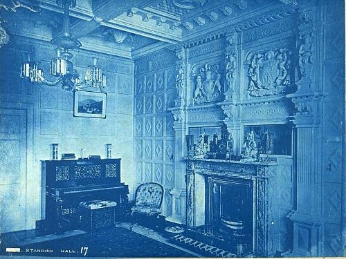 Викторианские интерьеры конца XIX века в цианотипии () Викторианские интерьеры конца XIX века в цианотипии