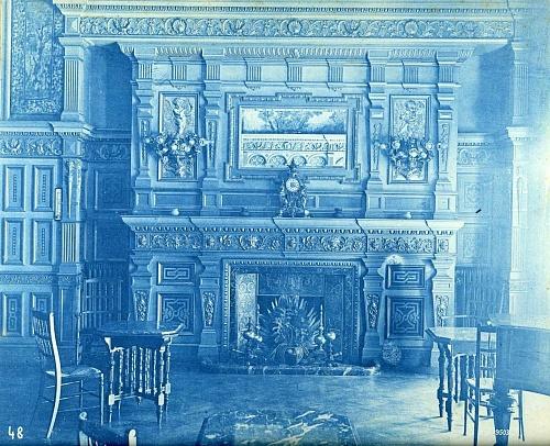 Викторианские интерьеры конца XIX века в цианотипии () Викторианские интерьеры конца XIX века в цианотипии