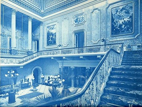 Викторианские интерьеры конца XIX века в цианотипии () Викторианские интерьеры конца XIX века в цианотипии