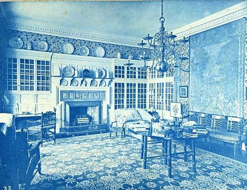 Викторианские интерьеры конца XIX века в цианотипии () Викторианские интерьеры конца XIX века в цианотипии