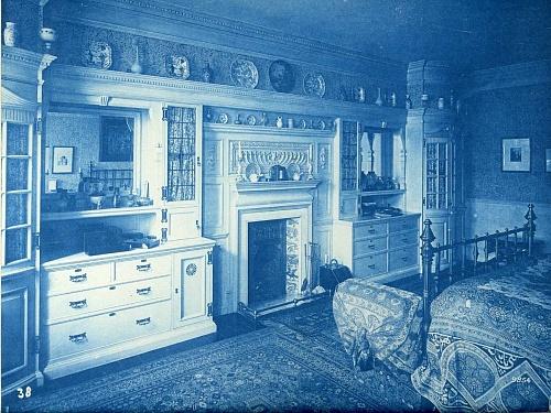 Викторианские интерьеры конца XIX века в цианотипии () Викторианские интерьеры конца XIX века в цианотипии